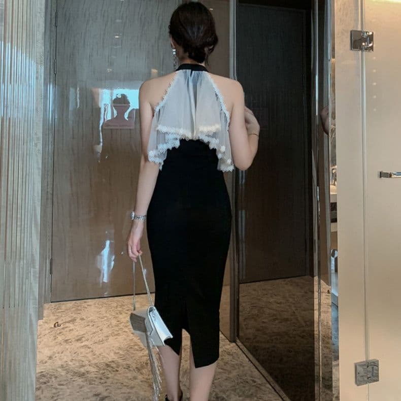 レースケープ チュールオケージョンドレス