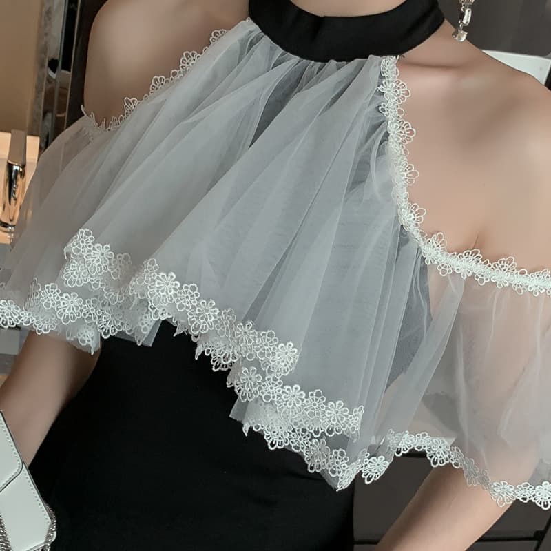 レースケープ チュールオケージョンドレス