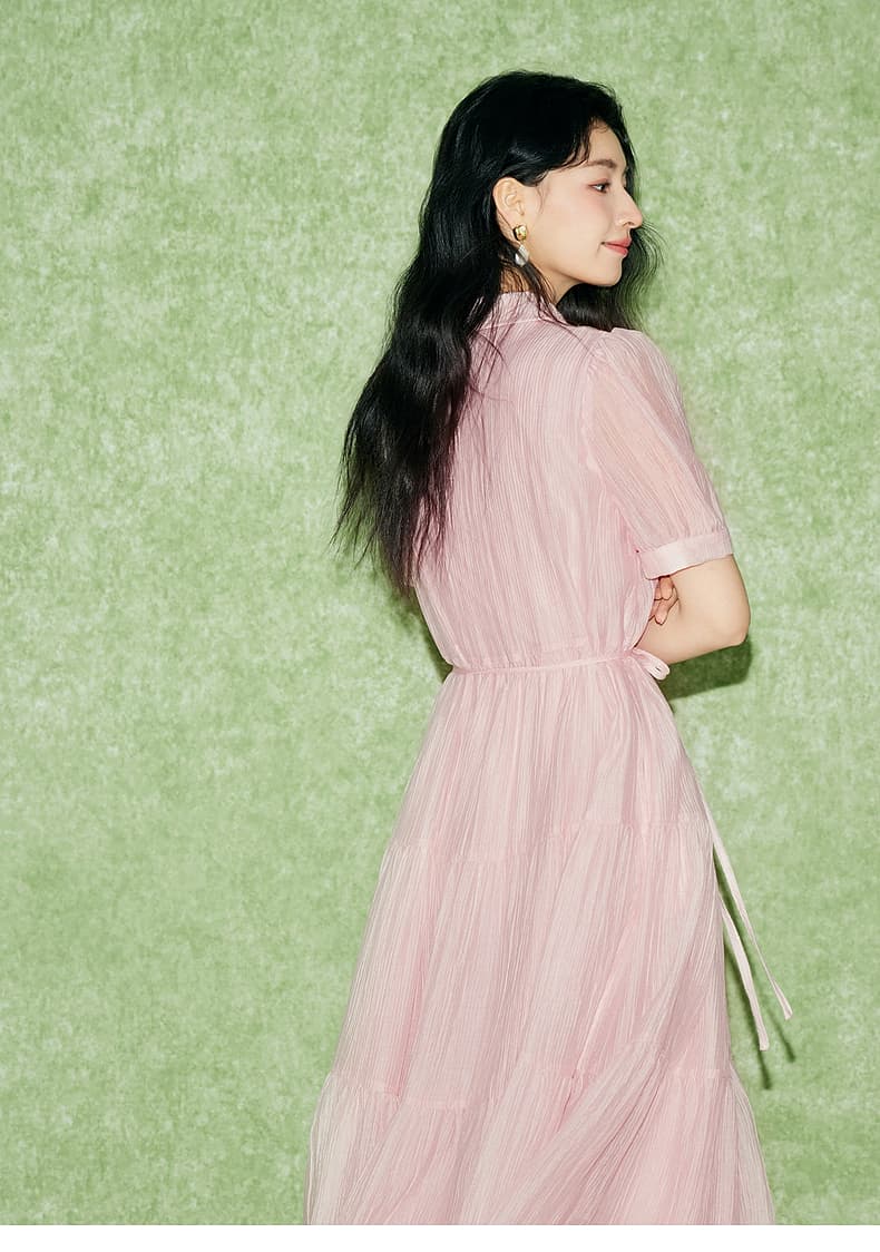 オケージョン　ドレス オケージョン　ドレス 優美なティアードシルエットワンピース
