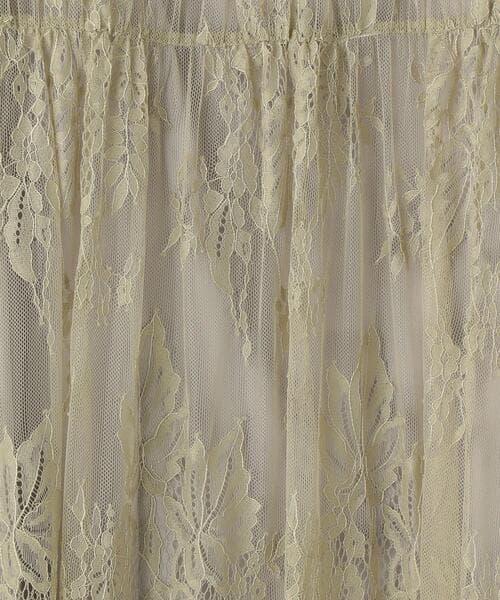 透かし花柄レース オケージョンドレス