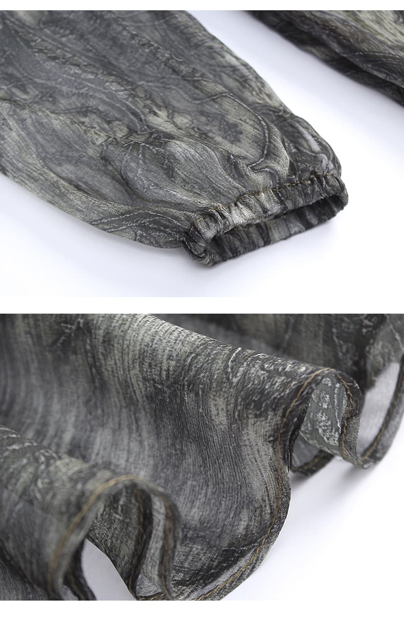オケージョン ドレス 森の精霊 シフォンマキシワンピース