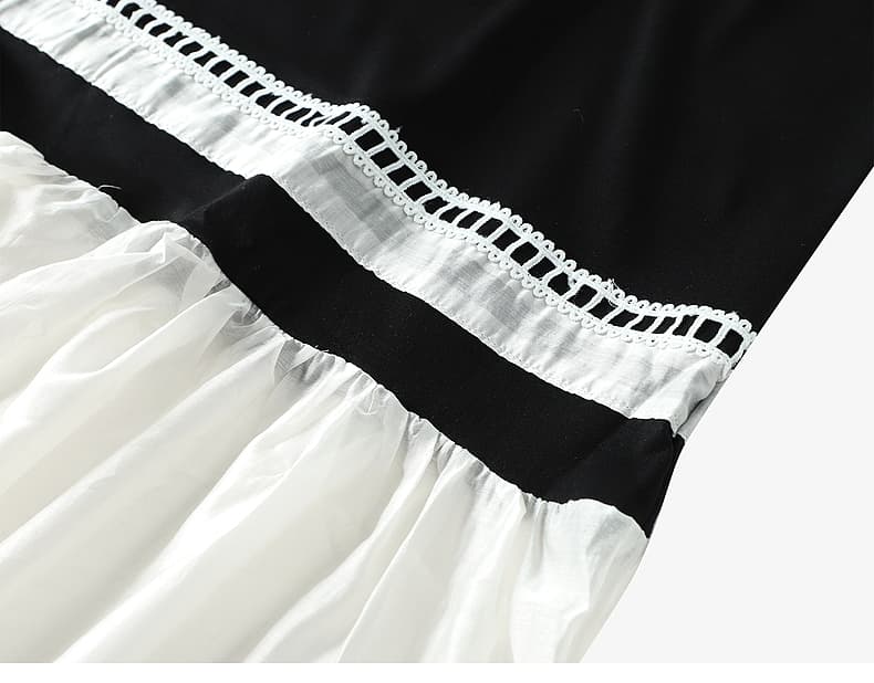 切り替えティアードオケージョンドレス