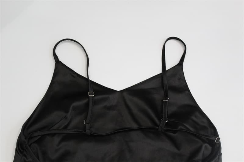 シンプル美シルエットキャミオケージョンドレス